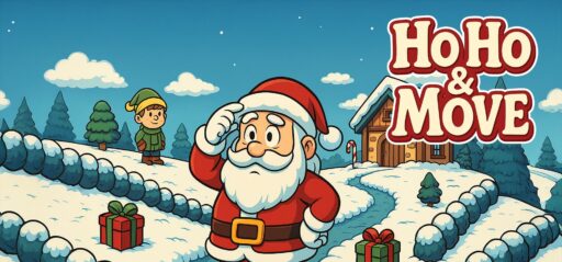 Ho Ho & Move game banner - find where to play in the cloud