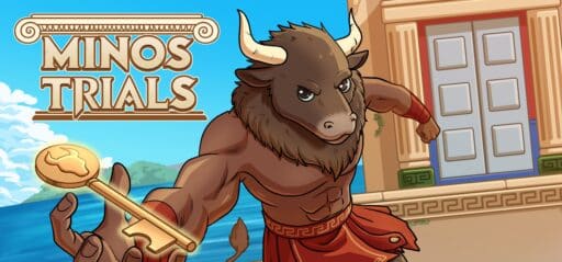 Minos Trials game banner - find where to play in the cloud