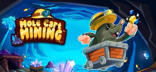 Mole Cart Mining game banner - find where to play in the cloud