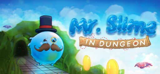 Mr.Slime in Dungeon game banner - find where to play in the cloud