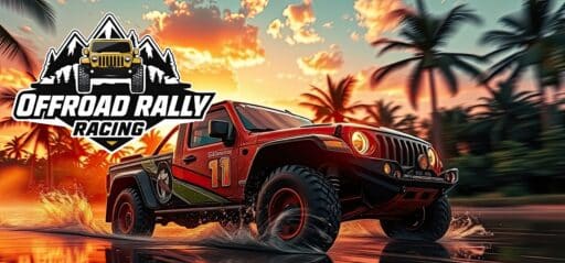 Offroad Rally Racing game banner - find where to play in the cloud