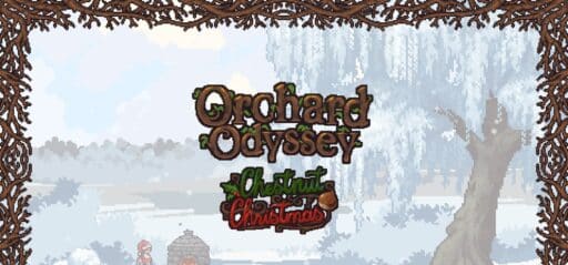 Orchard Odyssey: Chestnut Christmas game banner - find where to play in the cloud
