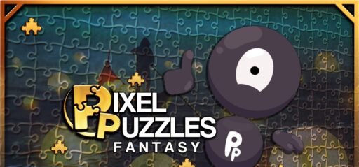 Pixel Puzzles FANTASY Jigsaws game banner - find where to play in the cloud