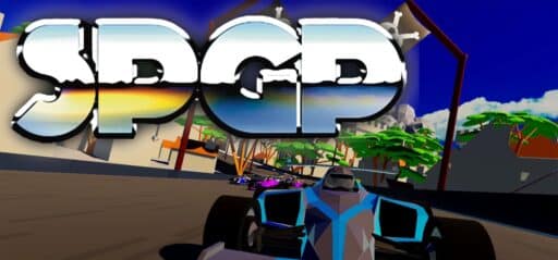 Super Polygon Grand Prix game banner - find out how to play with cloud gaming
