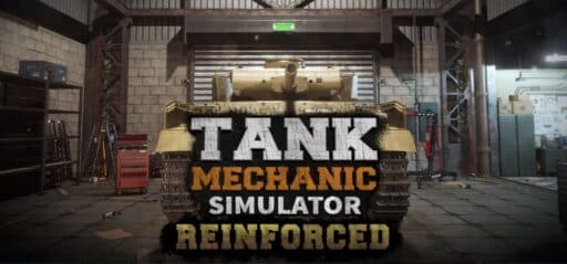 Tank Mechanic Simulator - Reinforced game banner - find where to play in the cloud