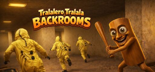 Tralalero Tralala: Backrooms game banner - find where to play in the cloud