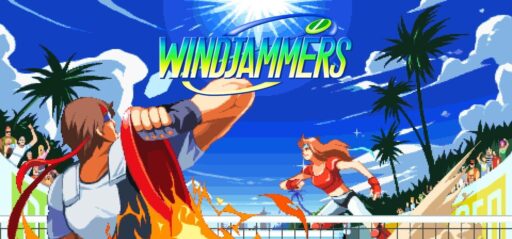 Windjammers game banner - find out how to play with cloud gaming