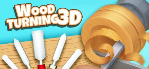 Woodturning 3D game banner - find where to play in the cloud