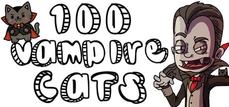 100 Vampire Cats game banner - find where to play in the cloud