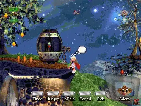 Creatures Raised In Space PlayStation gameplay screenshot