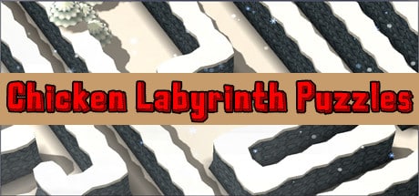 Chicken Labyrinth Puzzles game banner - find where to play in the cloud