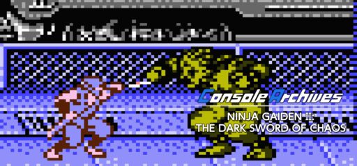 Console Archives NINJA GAIDEN II: THE DARK SWORD OF CHAOS game banner - find where to play in the cloud