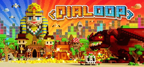 Dialoop -Roguelite Puzzle- game banner - find where to play in the cloud