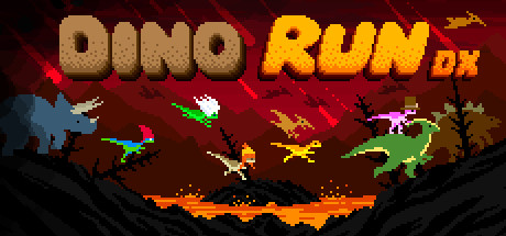 Dino Run DX game banner - find where to play in the cloud