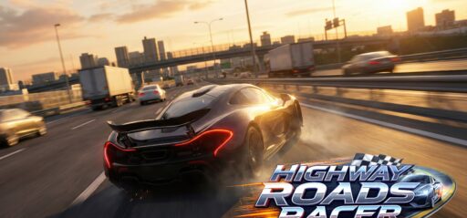 Highway Roads Racer game banner - find where to play in the cloud
