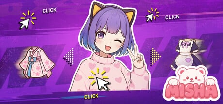 MISHA game banner - find where to play in the cloud