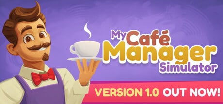 My Café Manager Simulator game banner - find where to play in the cloud