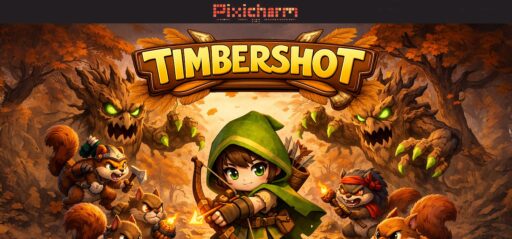 Pixicharm - Timbershot game banner - find where to play in the cloud