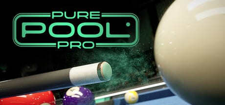 Pure Pool Pro game banner - find where to play in the cloud