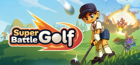 Super Battle Golf game banner - find where to play in the cloud