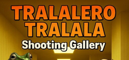 TRALALERO TRALALA Shooting Gallery game banner - find where to play in the cloud