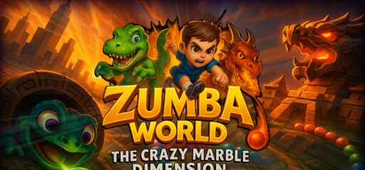 Zumba World - The Crazy Marble Dimension game banner - find where to play in the cloud