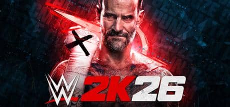WWE 2K26 game banner - find where to play in the cloud