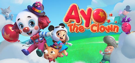 Ayo the Clown game banner - find where to play in the cloud