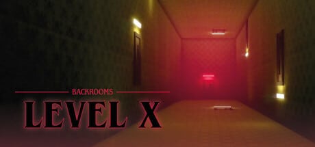 Backrooms Level X game banner - find where to play in the cloud