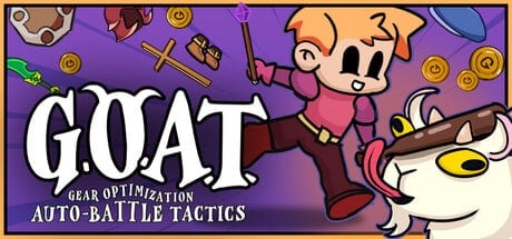 G.O.A.T. - Gear Optimization Auto-Battle Tactics game banner - find out how to play with cloud gaming