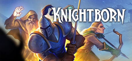 Knightborn game banner - find out how to play with cloud gaming