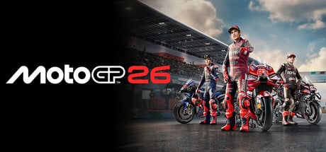 MotoGP 26 game banner - find where to play in the cloud