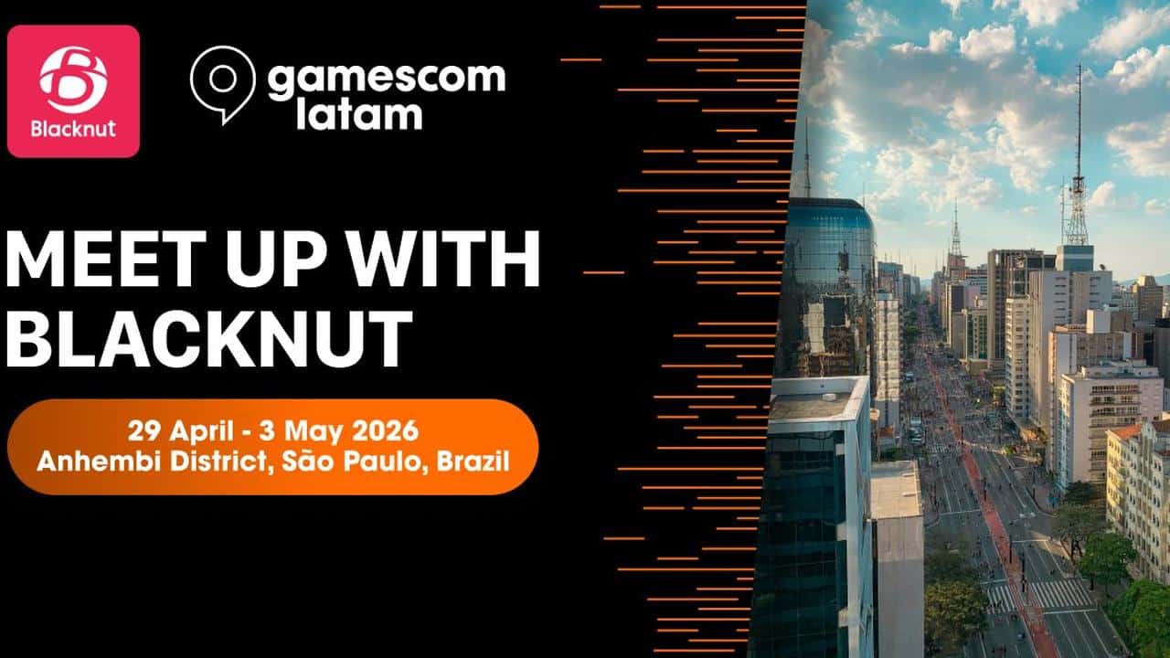 Join Blacknut at Gamescom LATAM 2026 in São Paulo! Don’t miss this exciting cityscape event—meet up with us from April 29 to May 3 for exclusive gaming insights and networking opportunities.