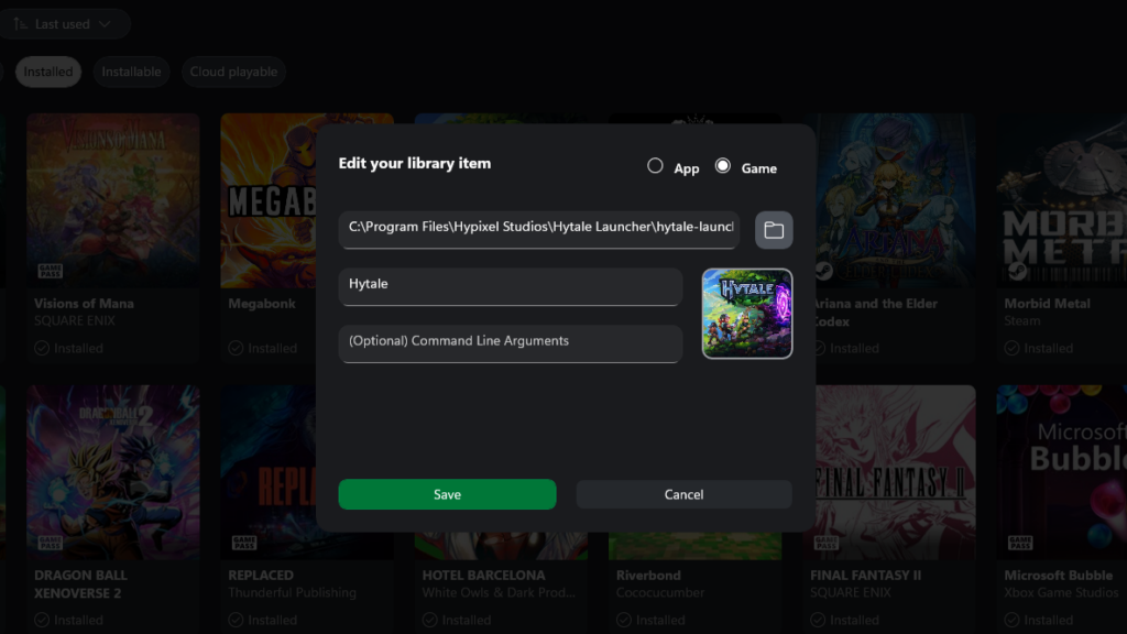 Xbox Custom Games and Apps