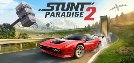 Stunt Paradise 2 game banner - find where to play in the cloud