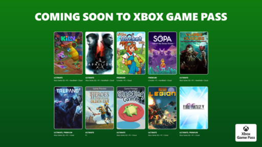 April Wave 2 games showing what is coming to game pass