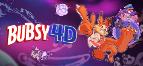Bubsy 4D game banner - find where to play in the cloud