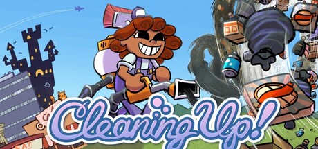 Cleaning Up! game banner - find where to play in the cloud