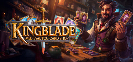 Kingblade: Medieval TCG Card Shop game banner - find where to play in the cloud