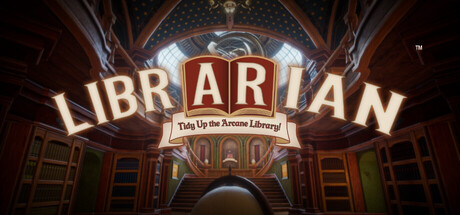 Librarian: Tidy Up the Arcane Library! game banner - find where to play in the cloud