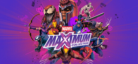 MARVEL MaXimum Collection game banner - find where to play in the cloud