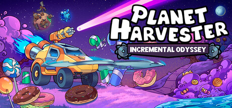 Planet Harvester: Incremental Odyssey game banner - find out how to play with cloud gaming