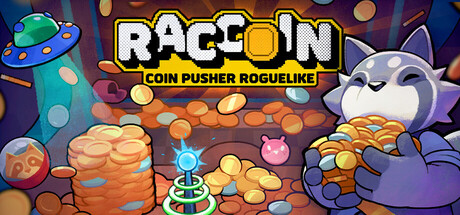 RACCOIN: Coin Pusher Roguelike game banner - find where to play in the cloud