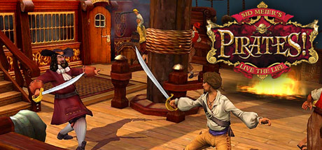 Sid Meier's Pirates! game banner - find where to play in the cloud