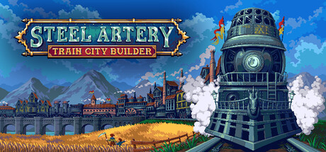Steel Artery: Train City Builder game banner - find where to play in the cloud