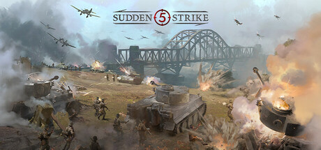 Sudden Strike 5 game banner - find where to play in the cloud