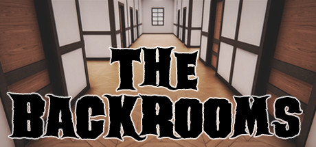 The Backrooms game banner - find where to play in the cloud