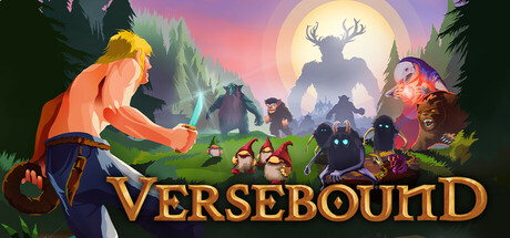 Versebound game banner - find where to play in the cloud