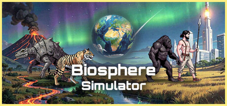 Biosphere Simulator game banner - find out how to play with cloud gaming