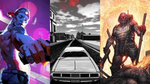 Collage showing Deadlink, Heading Out, and BUTCHER artwork for Blacknut’s newest cloud gaming library additions.